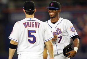 The core of the '06 Mets, david Wright and Jose Reyes.